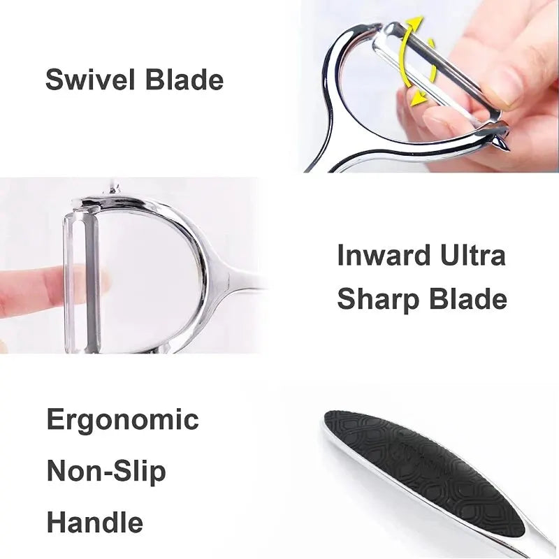 1PC Stainless Steel Vegetable Peeler